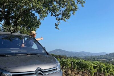 1/2 day, private wine tour, van from Saint Tropez - Leaving the port for the Côtes de Provence