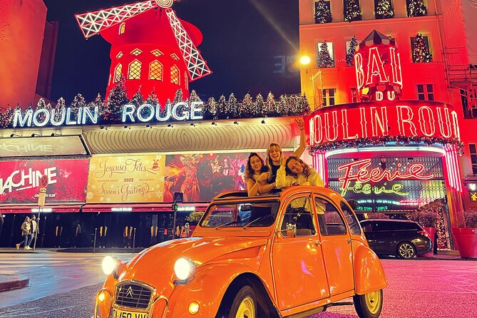 2-hour Private Night Ride in a Citroën 2CV in Paris - Why a night ride in a 2CV works so well