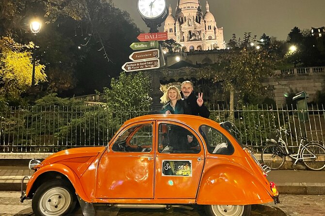 2-hour Private Night Ride in a Citroën 2CV in Paris - Place de la Concorde and the Champs-Elysées