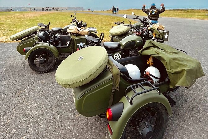 2- to 6-hour sidecar excursion on the D-Day Landing Beaches - Riding to the D-Day Beaches the Way Normandy Really Reads
