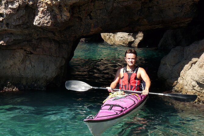 3 Hour of Sea Kayak Trip in the Creeks of Sete - Corniche sea kayaking and the cave idea (what you’re hoping to see)