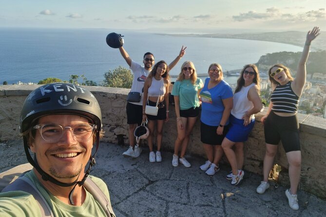 A beautiful escape on an electric bike - Stop 1: Port Lympia and the Promenade des Anglais start