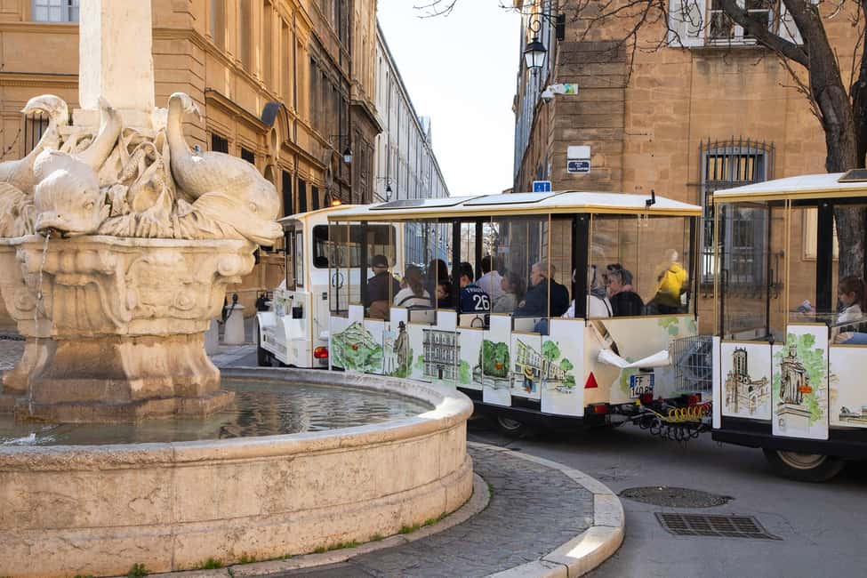 Aix-en-Provence by Electric Tourist Train – City Center Circuit - Starting at the Paul Cezanne Statue: Getting Oriented Fast
