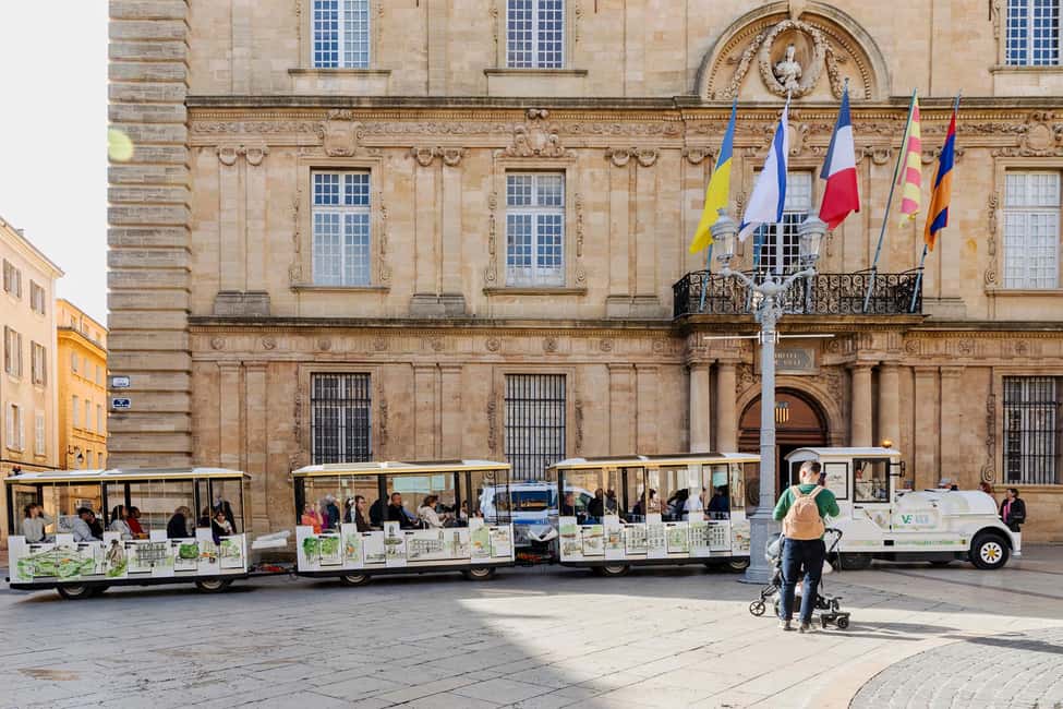 Aix-en-Provence by Electric Tourist Train – City Center Circuit - Panoramic Comfort Meets the Aurélie Philis Visual World