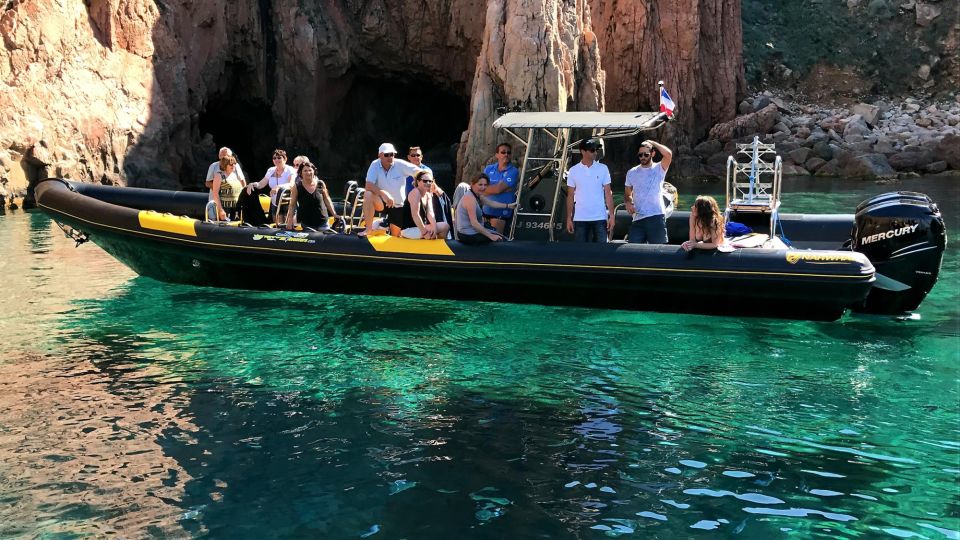Ajaccio: Guided Scandola Nature Reserve Boat Tour - Gargalo Island start: first swim plus an aperitif on the move