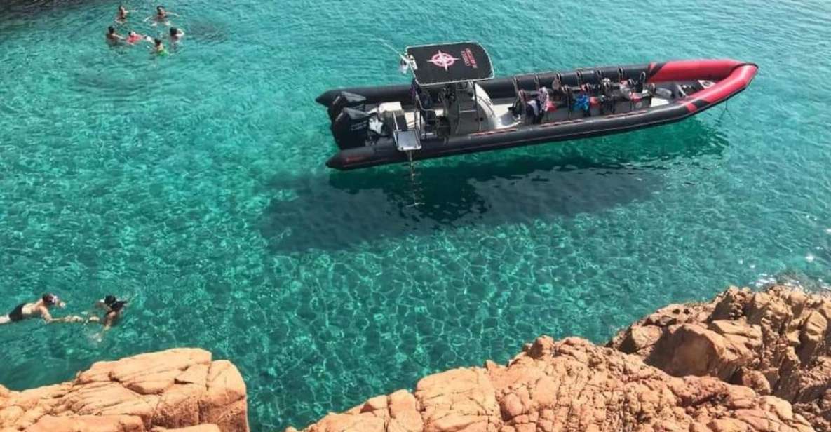 Ajaccio/Porticcio: Scandola & Piana Semi-Rigid Boat Day Trip - Capo Rosso swim stop: when the day turns into a water break