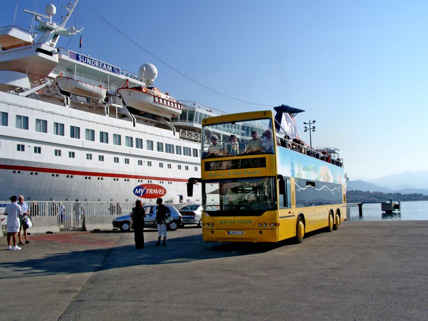 Ajaccio: Town Highlights and Coast Open-Top Bus Tour - Key points worth knowing before you ride