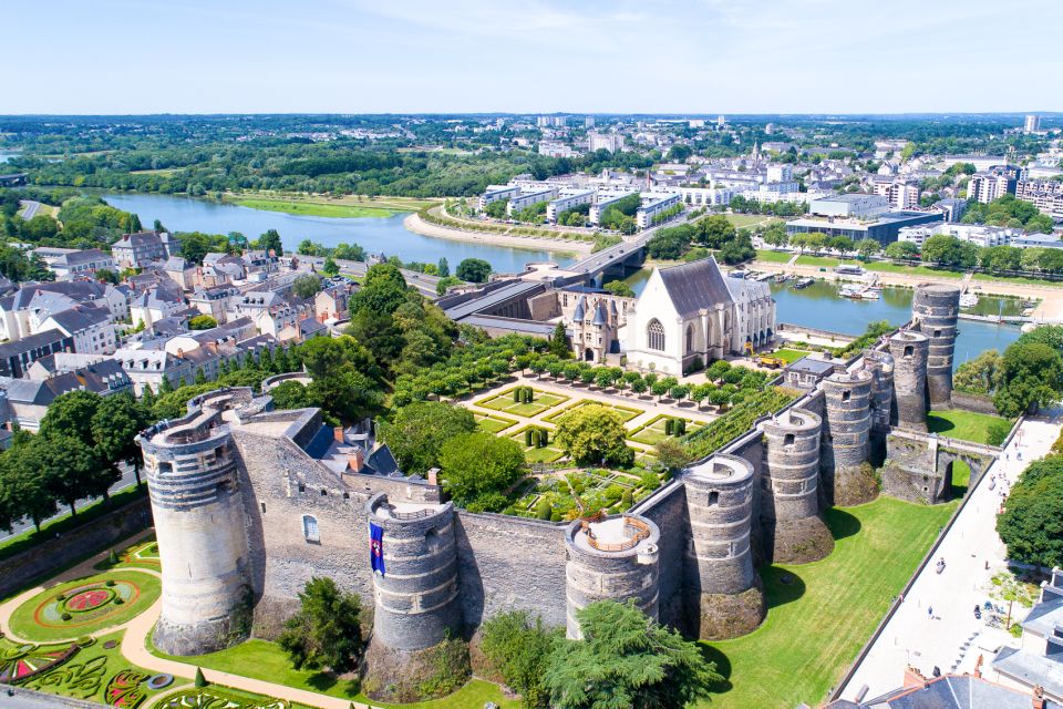Angers: Château d'Angers Entrance Ticket - Walking the ramparts for Angers views you can’t get from street level