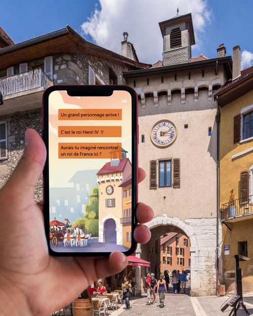 Annecy: Escape game outdoor - the shadow of the sword - Starting point at Quai de la Tournette: getting on track fast