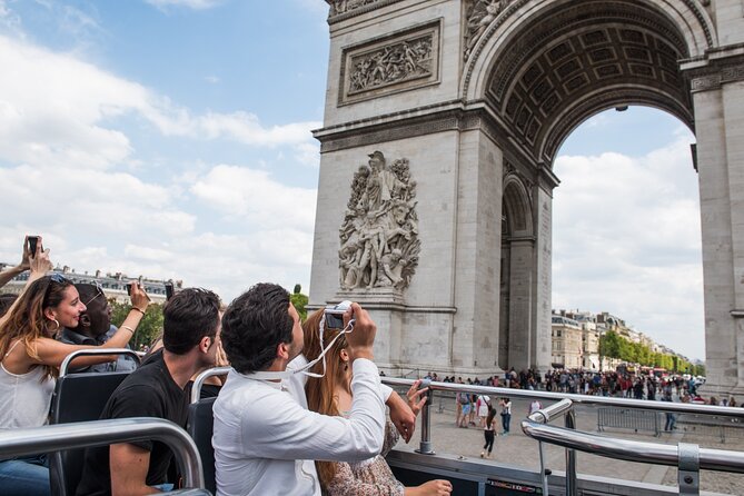Arc de Triomphe, Hop-On Hop-Off Bus and optional River Cruise - Booking advice and cancellation terms