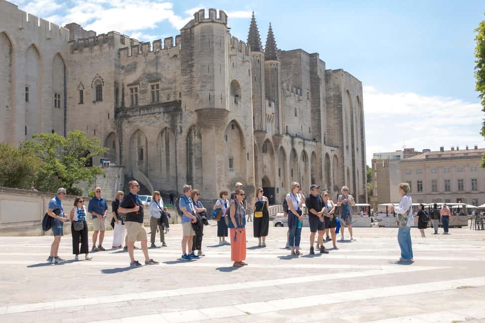 Avignon: History and Legend Walking Tour - Palais des Papes: Seeing Why It Looks Like a Fortress