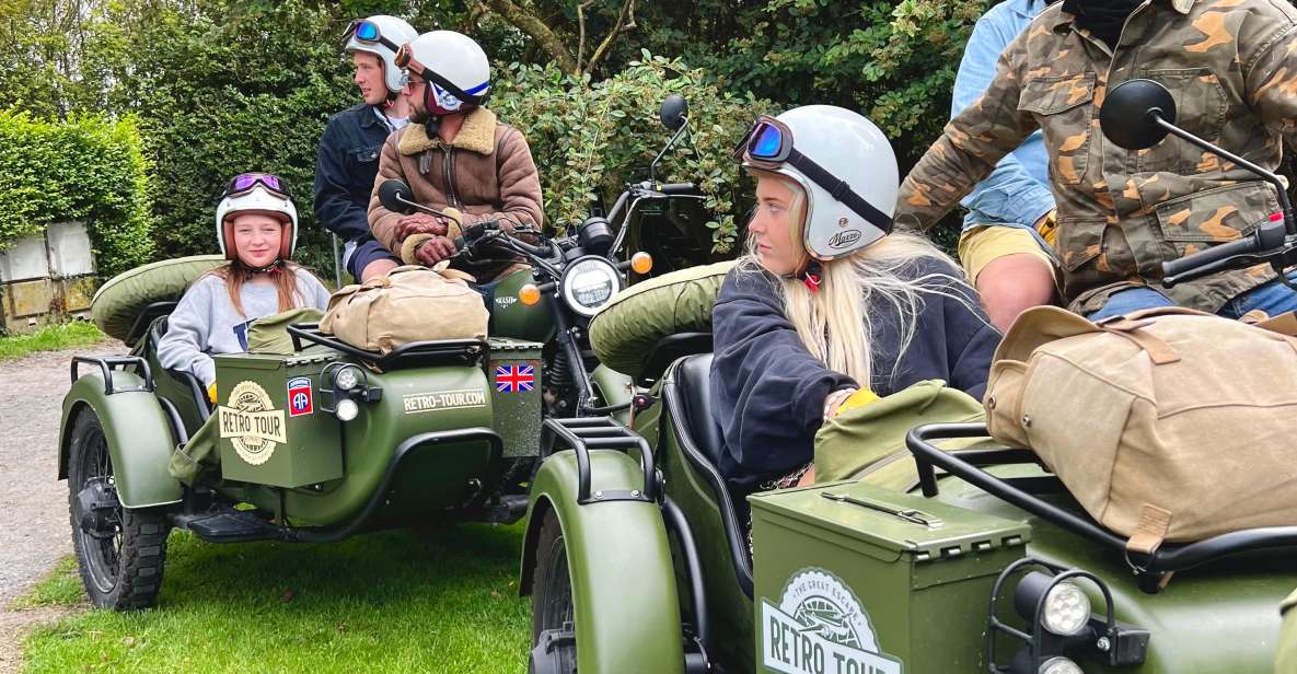 Bayeux: 2-hour tour of the D-Day beaches, by vintage sidecar - Key things to know before you go