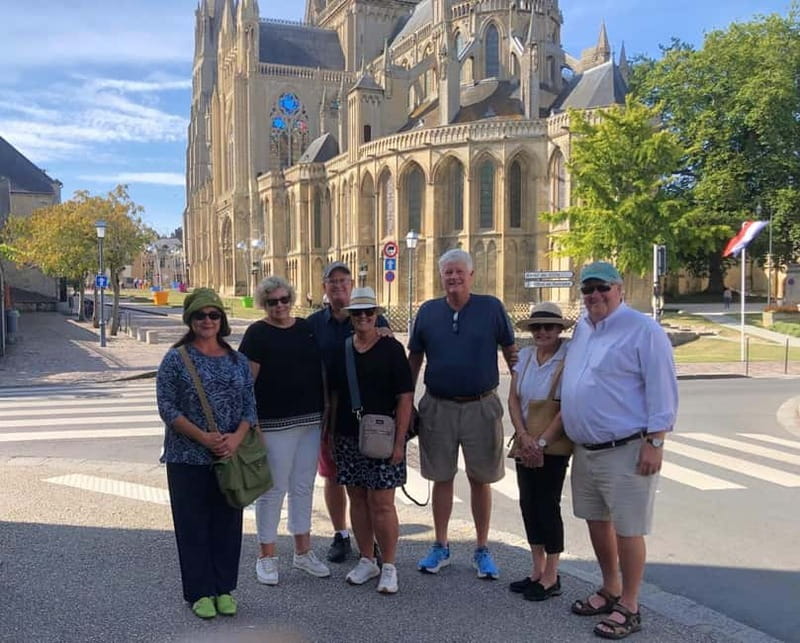 Bayeux: 9.30 DAILY 2-HOUR WALKING GROUP CITY TOUR IN ENGLISH - How the Two Hours Flow: From Bayeux Tourist Office to Rue des Cuisiniers