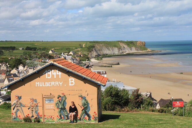 Bayeux Full Day Sidecar Tour: Omaha, Arromanches & Pointe du Hoc - The American Cemetery at Colleville-sur-Mer