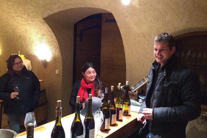 Beaujolais Crus Wines & Castles (2:00 pm - 6:30 pm) - Small Group Tour from Lyon - Chénas Chateau Cellar: Oak Barrels, Cru Aromas, and Complexity