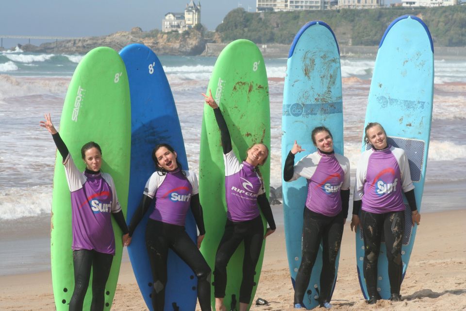 Biarritz : Cours de surf sur la côte Basque. - Languages and coaching: getting instructions you can actually use