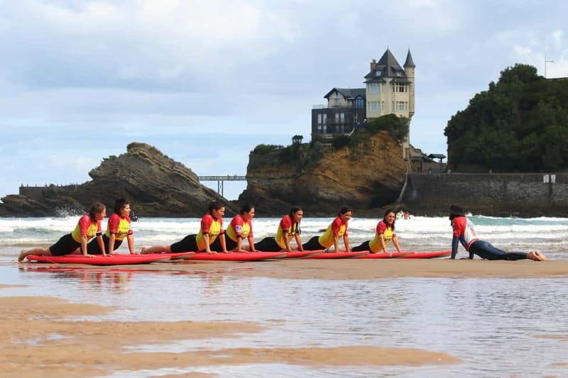 Biarritz: Surf lessons on the Côte des Basques beach - The 1-day session: what happens from meet-up to the last wave