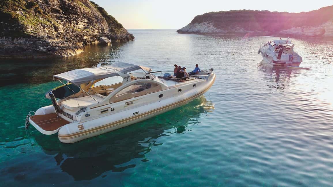 Bonifacio: Sunset Aperitif Dining Boat Tour - Aperitif dinner at sea: Corsican flavors that match the scenery