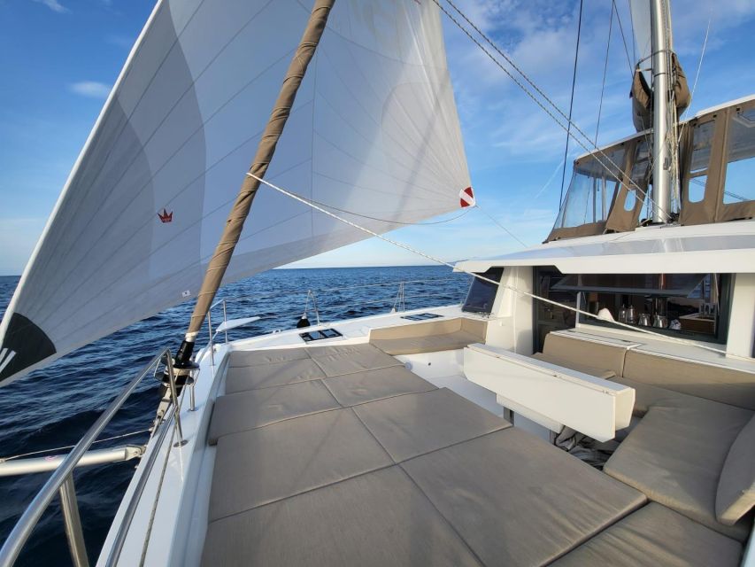 Bonifacio: sunset catamaran trip and aperitif - The Aperitif Moment: Corsican Cheese, Cold Cuts, and Wine