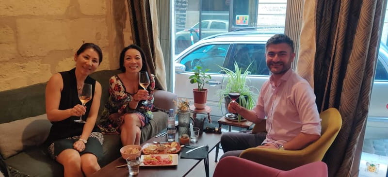Bordeaux Night Walk ending with Wine and cheese Tasting - Saint Catherine Street and the heart of the city