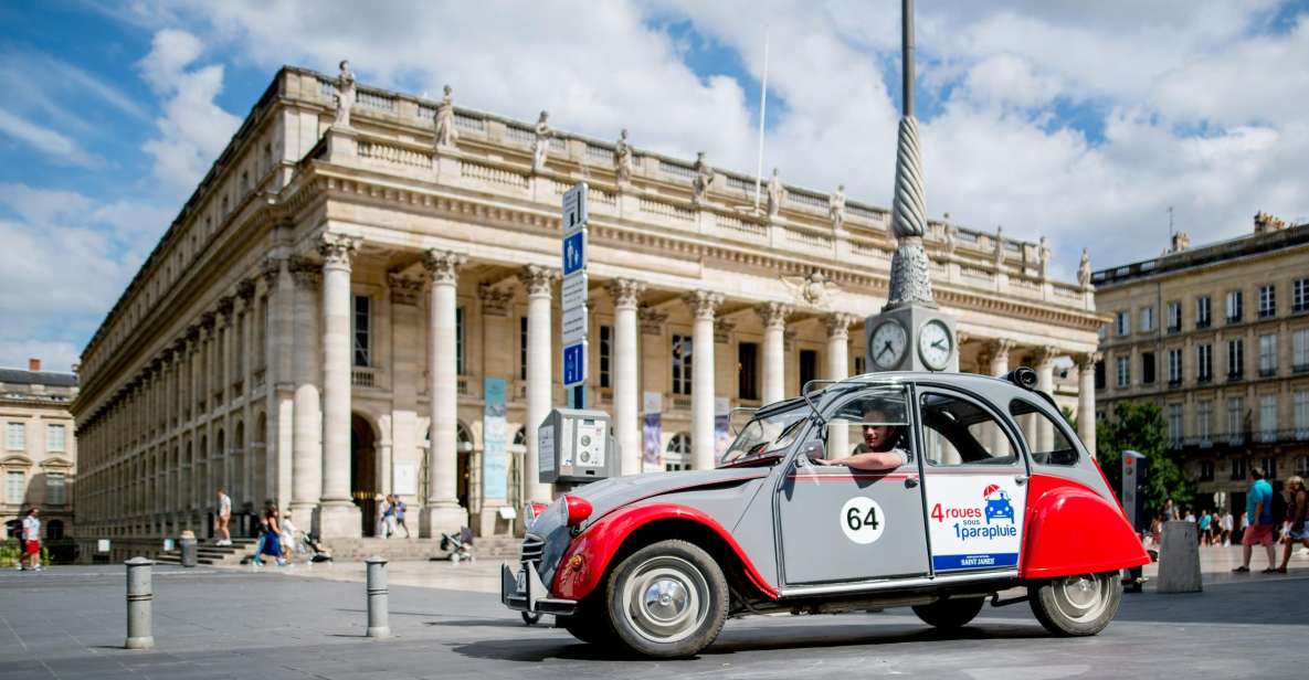 Bordeaux: Private Tour in a Citroën 2CV 45min - Who will get the most from this short ride
