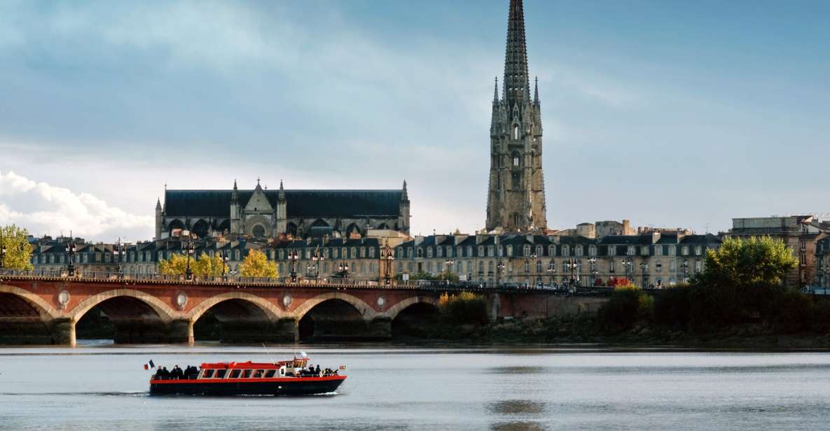 Bordeaux: River Cruise with Commentary, Wine and Canelé - The 90-Minute Route: Port de la Lune to the Big Bridges