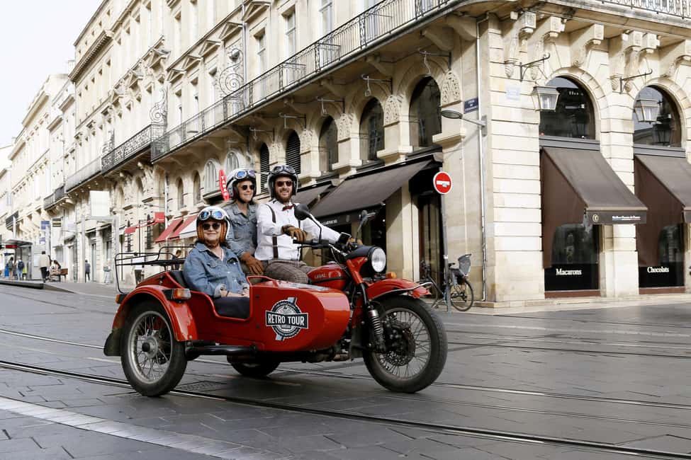 Bordeaux: Sightseeing by Side Car - Why Bordeaux Looks Different From a Side Car