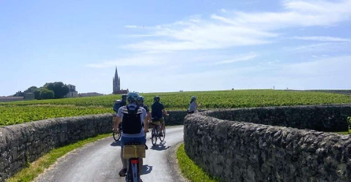 Bordeaux: St-Emilion Vineyards e-Bike Tour with Wine & Lunch - Entering the “château world”: two stops, plus famous sights in the vineyards