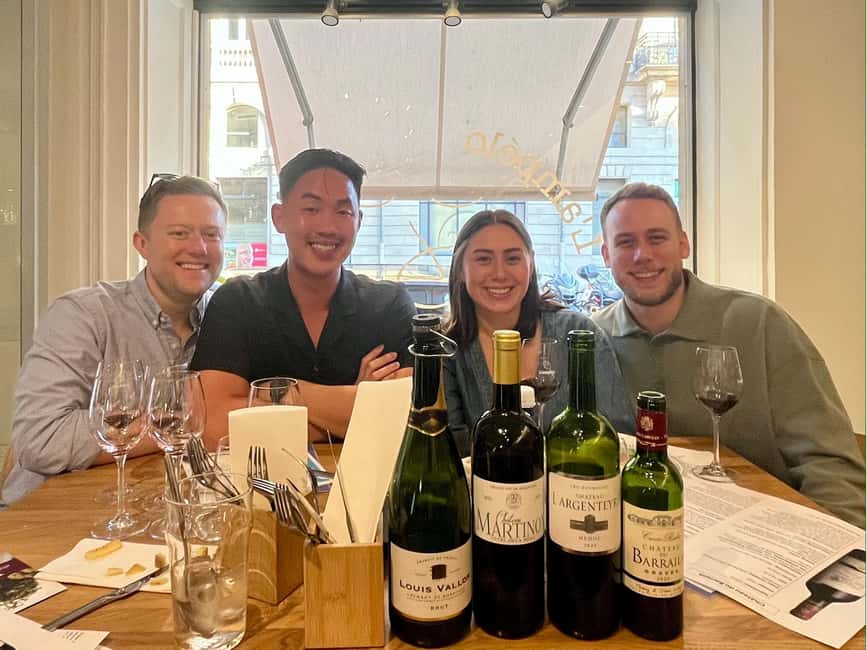 Bordeaux: Taste 4 Wines with a Certified Sommelier - What happens during the 90-minute tasting