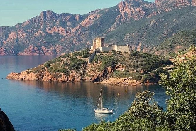 Calanches de Piana and Scandola Reserve cruise with swimming stop - On-board style: captain commentary, English, and small touches