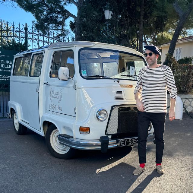 Cannes 2 Hours : Privat City Tour in a French Vintage Bus - Fifteen minutes with the French icon