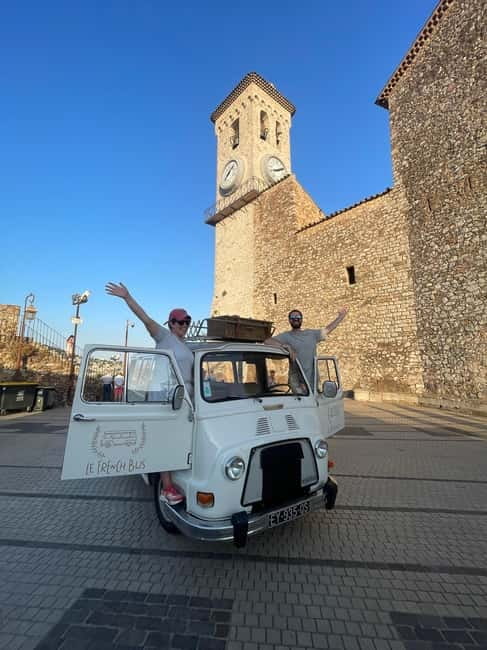 Cannes: City Tour in a Vintage Bus - Meeting at Laubeuf P3: Start Like a Local, Photo Like a Star