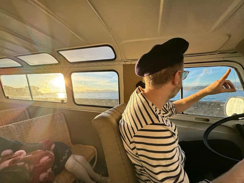 Cannes: City Tour in a Vintage Bus - More City Driving: From Promenade to Views Over the Islands