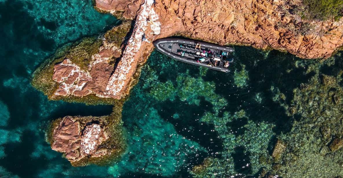 Cannes: Estérel Massif Boat Excursion - From Port du Béal to Mandelieu: the easy start that sets the tone