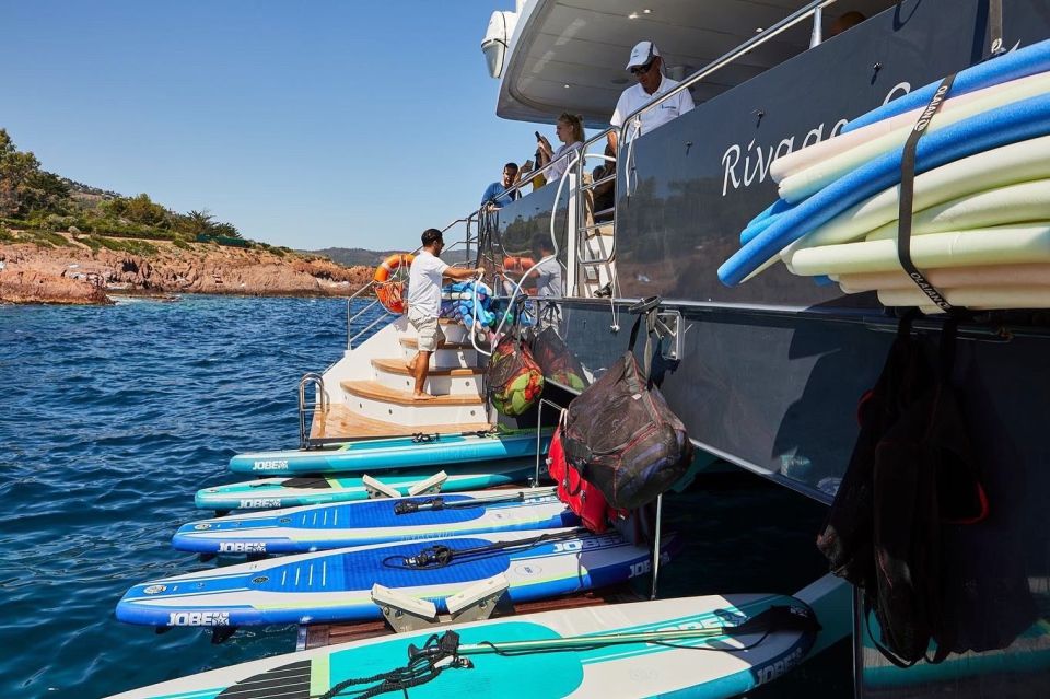 Cannes: Half-Day Catamaran Cruise - Where you moor: Lérins Islands, Corniche d’Or, and the Esterel feeling