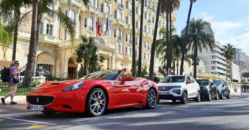 Cannes:private Ferrari Big Tour to Juan Les Pins and Antibes - What this Ferrari tour really offers