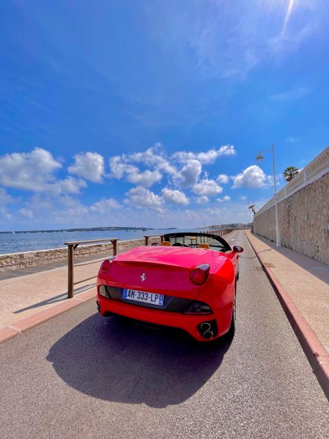 Cannes : Visite guidée en Ferrari sur les routes de Cannes - Ferrari California on Cannes roads: the value of doing it properly