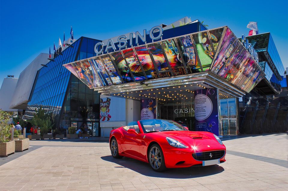Cannes : Visite guidée en Ferrari sur les routes de Cannes - Where you meet and how fast it starts at the Martinez