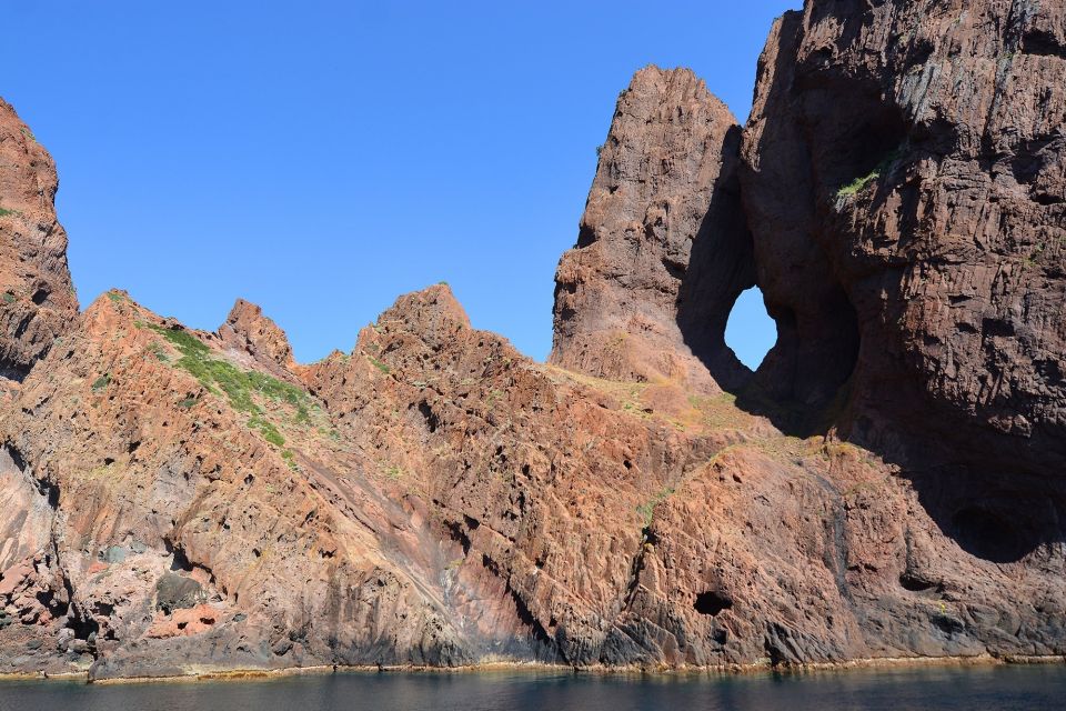 Cargèse: Scandola and Piana Boat Tour with Stop at Girolata - Capo Rosso: The Iconic Arch and Sea Caves