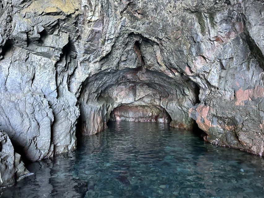 Cargèse: Swim and Snorkel Sea Cave Cruise with Girolata Stop - Leaving Cargèse with Corsican music