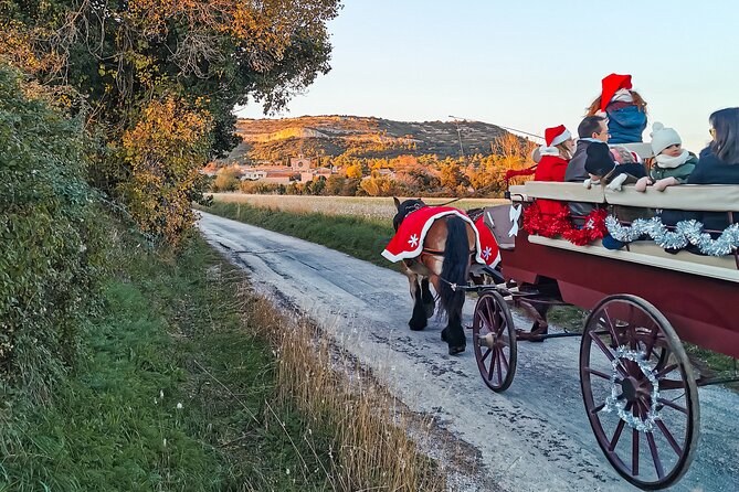 Carriage rides, Pays de Sommières - The Romanesque ruin and the 10-minute tasting pause