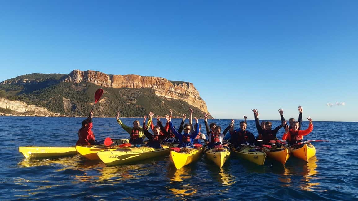 Cassis: Calanques National Park Sea Kayaking Tour - Swim stop reality: bring the right footwear and plan for wet gear
