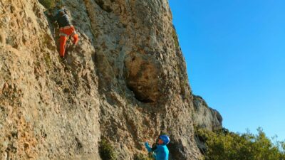 Cassis - La Ciotat : Climbing class on the Cap Canaille - Meeting between Cassis and La Ciotat