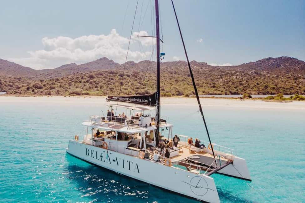 Catamaran half-day excursion - Price and value: what $84 gets you on a Corsica catamaran