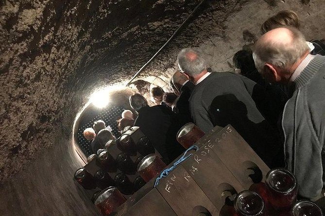 Champagne Lamiable: Traditional Tour & Tasting - Press, vats, barrels, and the disgorging workshop
