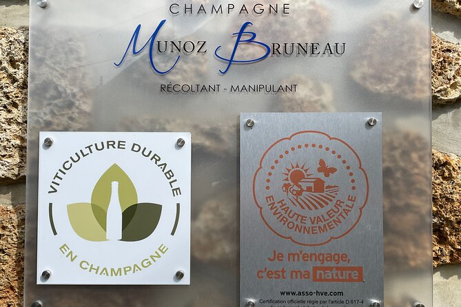 Champagne Munoz Bruneau : Half Day Visit and Tasting - Key highlights