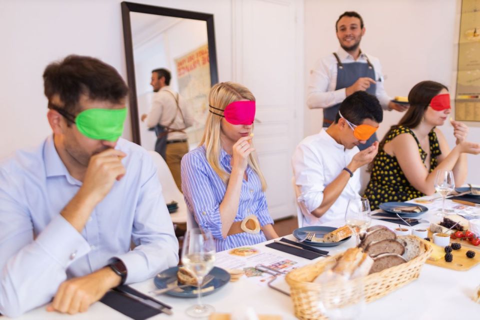 Cheeses and Wines Tour de France with Tasty Games - Four wine pours and the pairing lesson