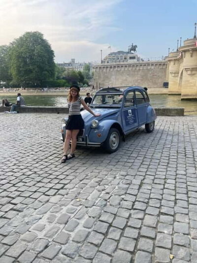 Classic 2CV Tour paris 2h - Trocadero, the Arc de Triomphe, and the Champs-Élysées