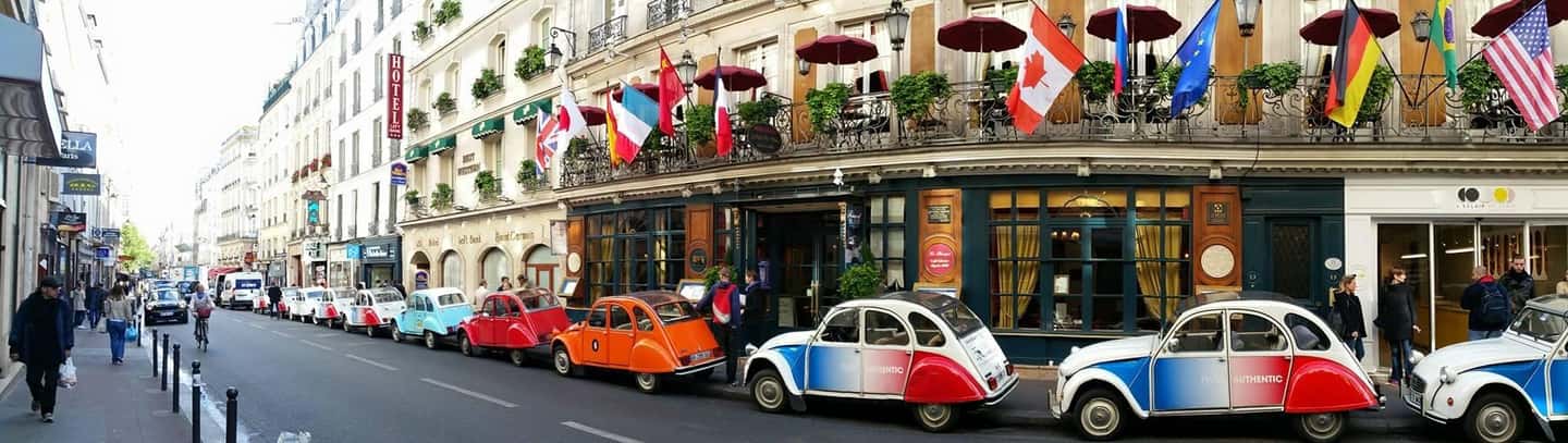 Classic, Romantic Paris: 3-Hour Vintage 2CV Tour - Le Marais, Place des Vosges, and the Port de l’Arsenal side of Paris
