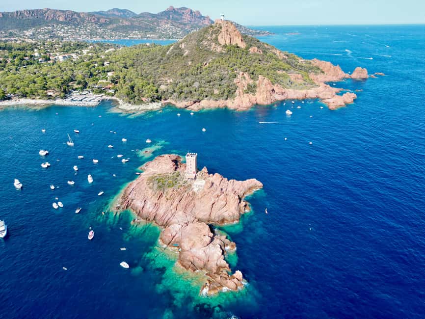 Côte d'Azur: Cap Taillat Catamaran Day Tour - The Anchored Stop at Cap Taillat: Swim First, Ask Questions Later